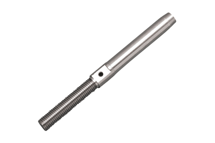 Mil. Spec Swage Stud, stainless steel, MS21259, UNF, left hand, MS21259-2LH, MS21259-3LH, MS21259-4LH, MS21259-5LH, MS21259-6LH, MS21259-8LH, MS21259-10LH, MS21259-12LH
